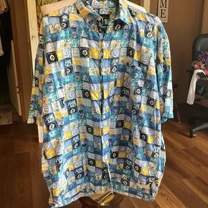 West Prep xl SS men’s button up